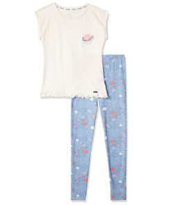 Pijama Manga Corta Pantalón Niña Adolescente 73037 Skiny