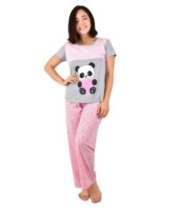 Pijama Algodón Dama Sin Manga Y Pantalón 3338 Lazy Lola