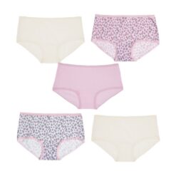 Pantaleta Algodón Varios Diseños Pack De 5 Niña Optima 13693