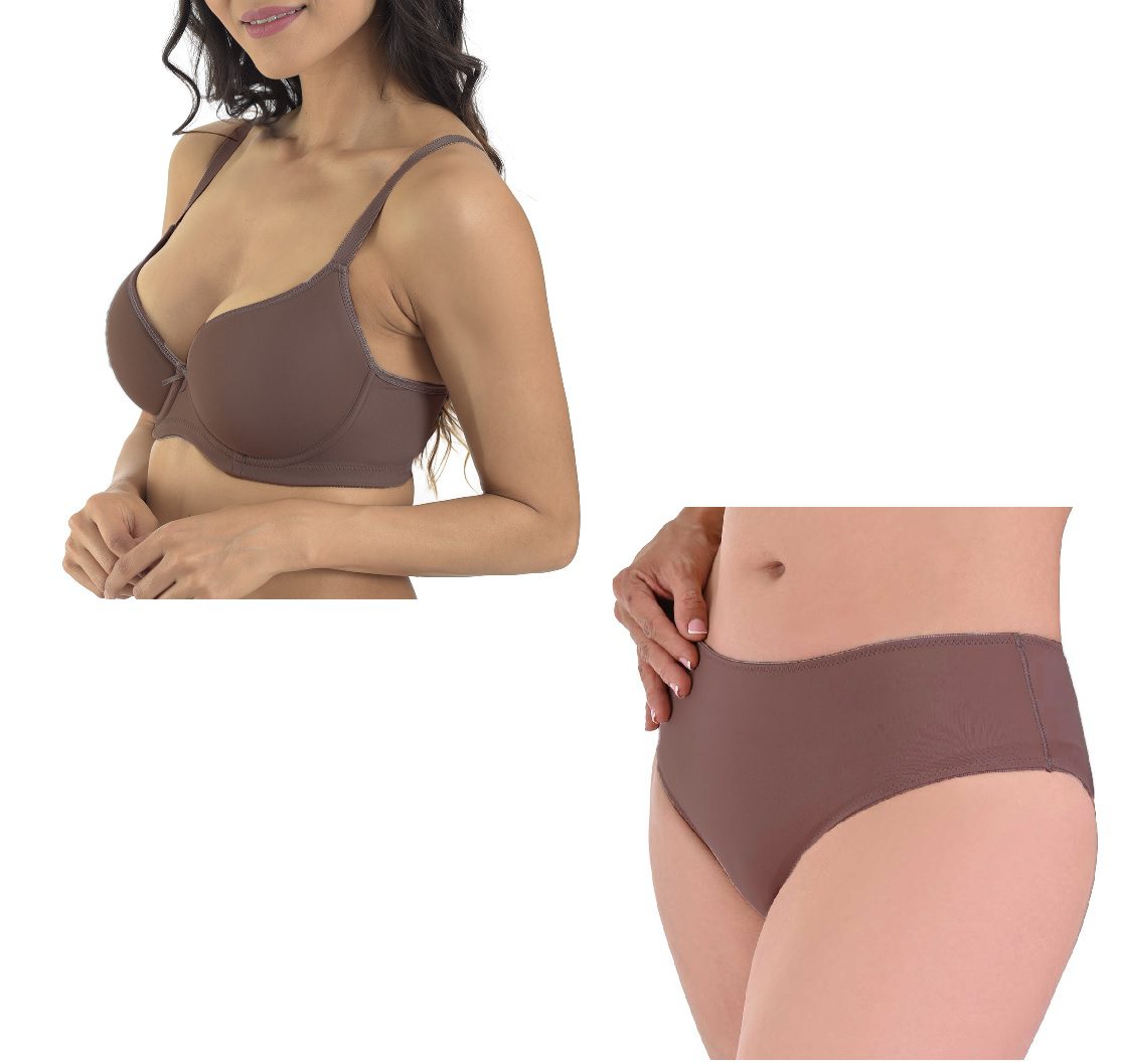 Coordinado Brasier Preformado Y Panty Princesse De Luxe 2090