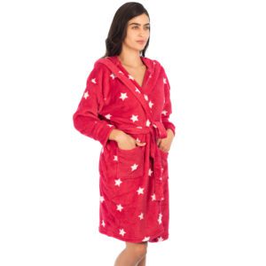 Pijama Bata Polar Mujer Suave 26548 Tops & Bottoms