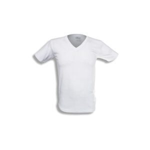 Playera Cuello V Manga Corta Algodón Tru300v Hombre