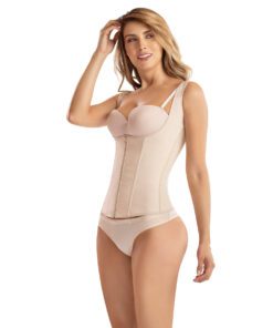 Faja Chaleco Powernet Broches Y Cierre Colombia 3069 Romanza
