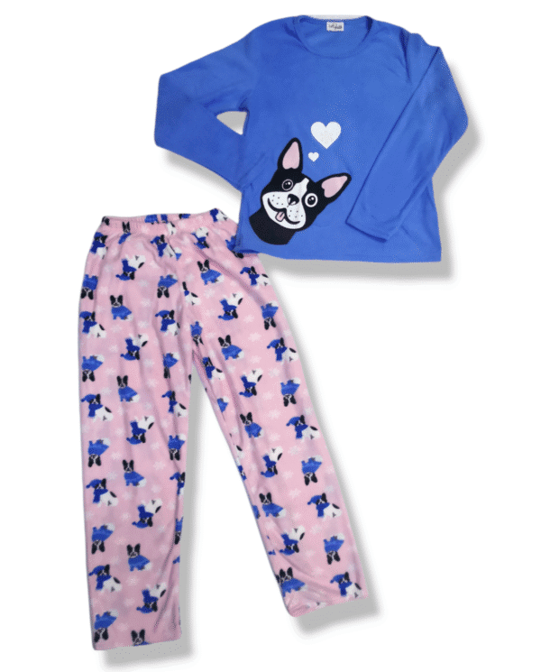 pijama-micropolar-dama-mujer-manga-larga-pantalon-3369-lazy-lola