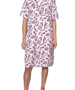 Pijama Bata Camisón Polar Manga Corta Dama Intime 40540