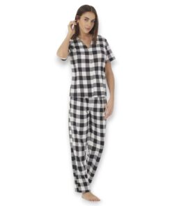 Pijama Manga Corta Con Pantalón Mujer Tops & Bottoms 20347