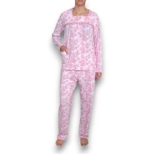 Pijama Manga Larga Con Pantalón Dama Intime 60861