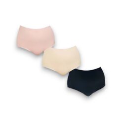 Panty Completa De Lycra Tripack Diseño Rayas Bras Jade 6243