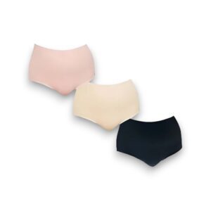 Panty Completa De Lycra Tripack Diseño Rayas Bras Jade 6243