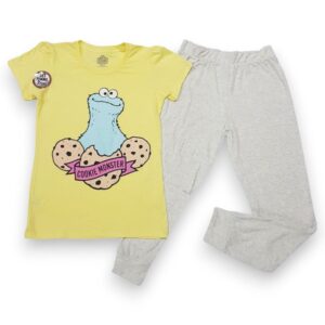 Pijama De Algodón Manga Corta Comegalletas Niña Avante 826ov