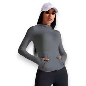 Hoodie / Sudadera Deportiva Con Gorro Y Bolsa De Canguro Cationic 8801