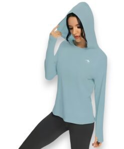 Hoodie/Sudadera Deportiva Con Orificios Para Pulgares Cationic 8802