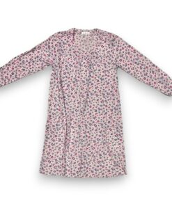 Pijama Bata Camisón Manga Larga Flores Mujer Jevec Ca2402