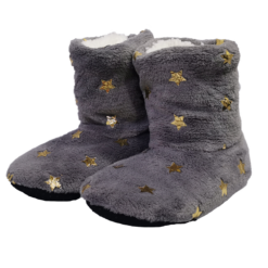 Pantuflas Bota Afelpadas Antiderrapantes JD2-S Hackman