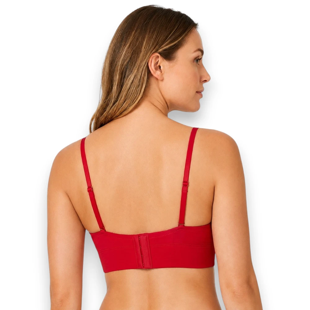 Bra Strapless Espalda Ancha Con Realce Colombiano Haby 11404 - Image 3