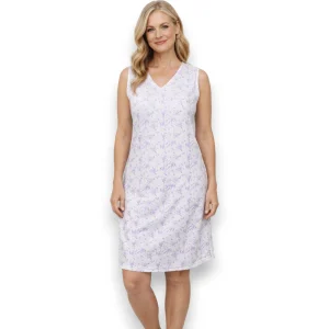 pijama-camison-sin-mangas-algodon-deborah-2203-dama-mujer