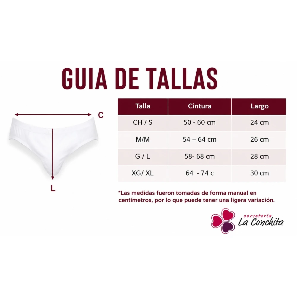 Bikini Algodón Elástico Suave Hombre Caballero Trueno 250 - Image 3