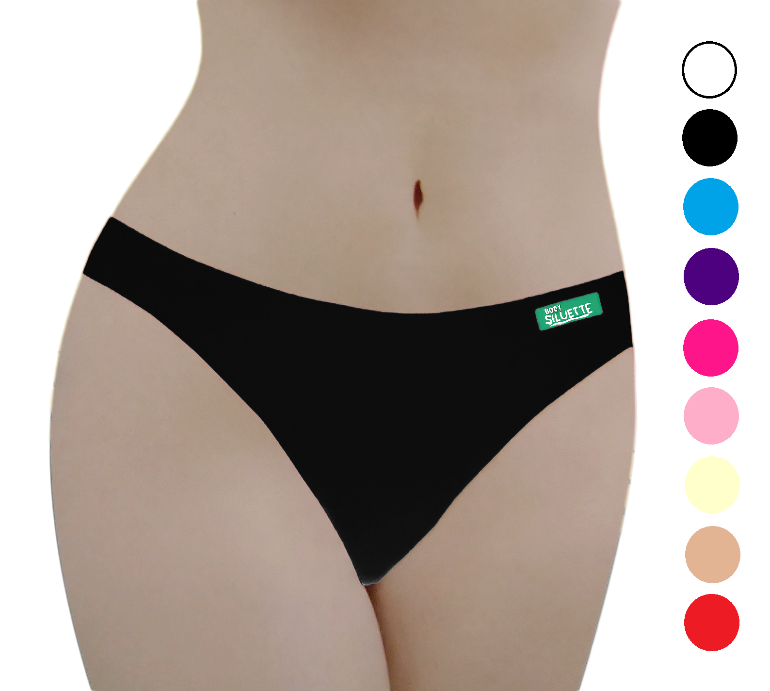 Bikini Con Puente De Algodón Body Siluette 2523 Dama Mujer - Imagen 3