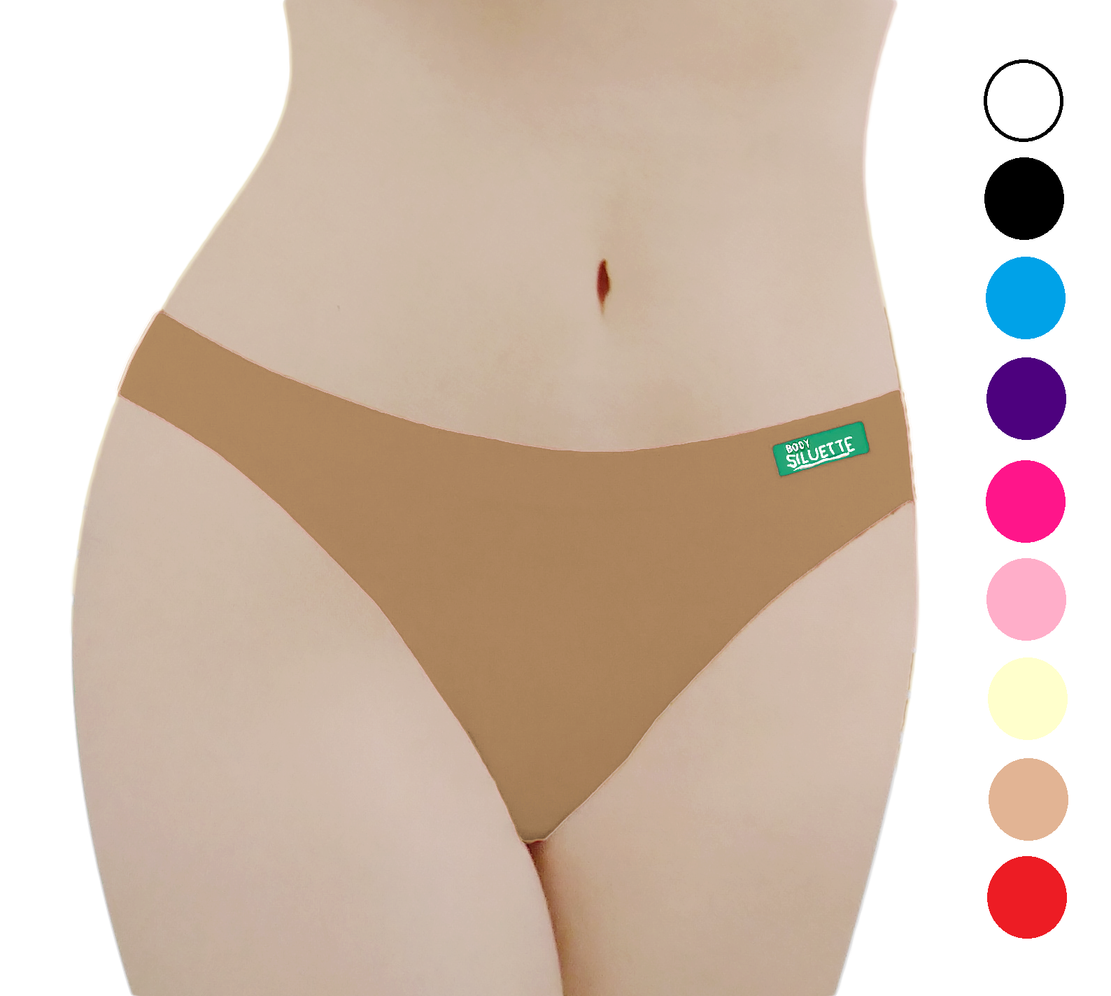 Bikini Con Puente De Algodón Body Siluette 2523 Dama Mujer - Imagen 4