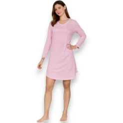 pijama-camison-manga-larga-algodon-mujer-25365-topsbottoms