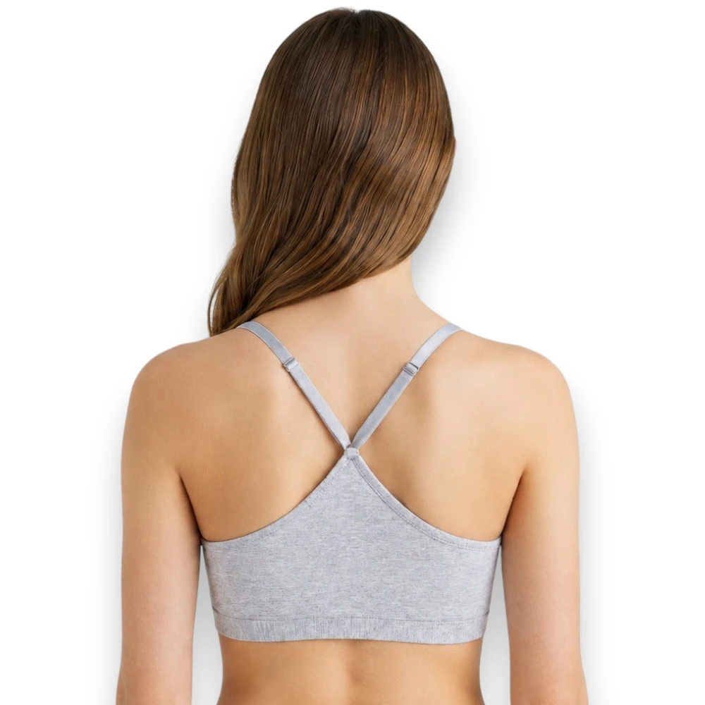 Bra Top Juvenil Algodón S/varilla Niña Adolescente Tops & Bottoms 25737 - Imagen 2