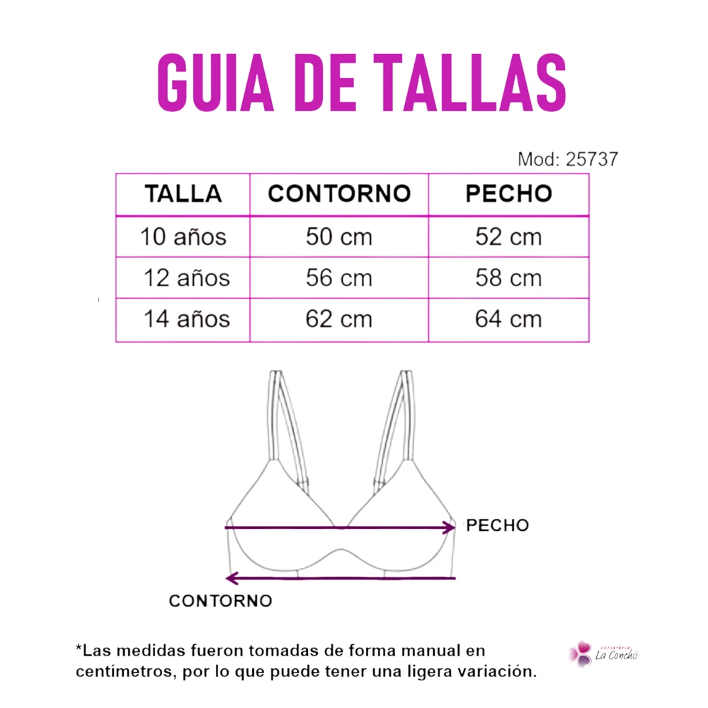Guía de tallas