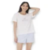 pijama-navidena-dama-playera-manga-corta-short-tops-bottoms-25858