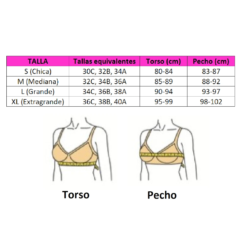 Bra Sin Broches Body Siluette 2600 Almohadillas Removibles - Image 3