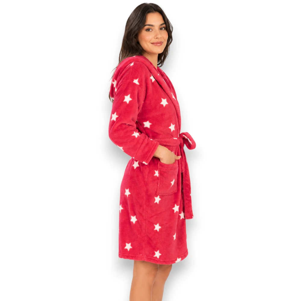 Pijama Bata Polar Mujer Suave 26548 Tops & Bottoms - Image 2