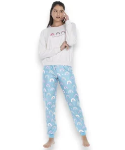 pijama-arcoiris-manga-larga-pantalon-algodon-mujer-topsbottoms-27993