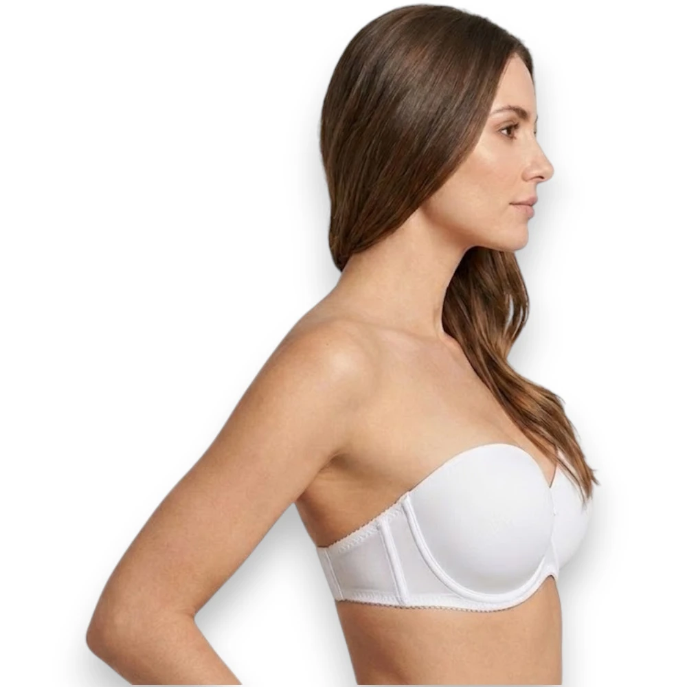 Bra Strapless Tirantes Y Espalda Transparente 3005 Bras Jade - Image 3