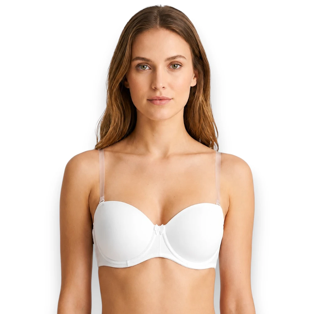 Bra Strapless Tirantes Y Espalda Transparente 3005 Bras Jade - Image 2