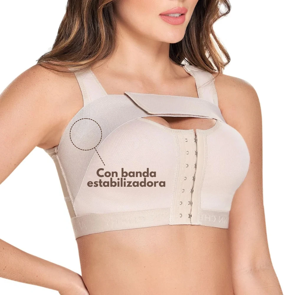 Brasier Con Banda Post-operatorio Colombiano Ann Chery 3007 - Image 4