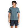 pijama-ligera-manga-corta-con-short-de-cuadros-optima-30107