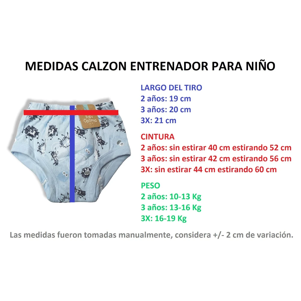 Guía de tallas