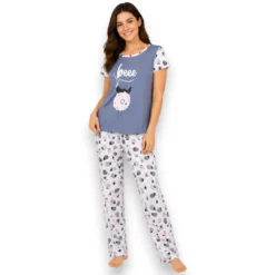 pijama-3329-lazy-lola-algodon-dama-sin-manga-y-pantalon