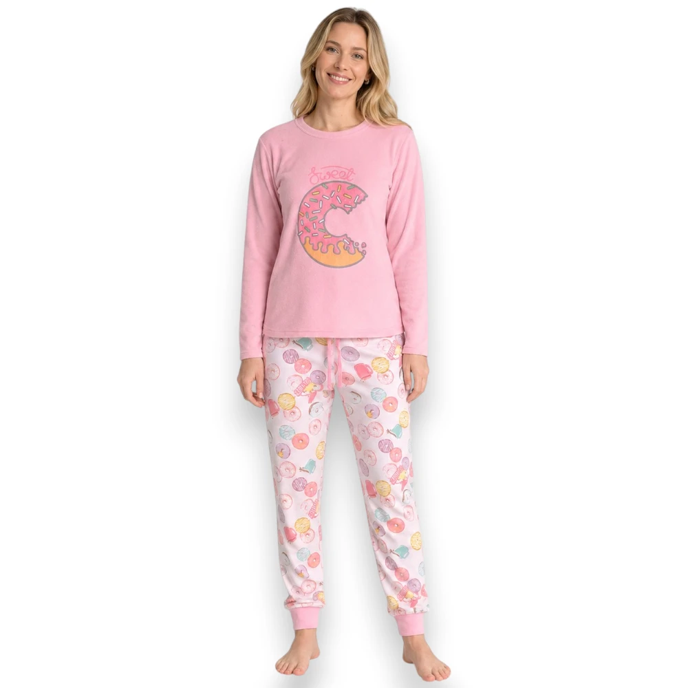 pijama-manga-larga-con-diseno-de-dona-mujer-lazy-lola-3430