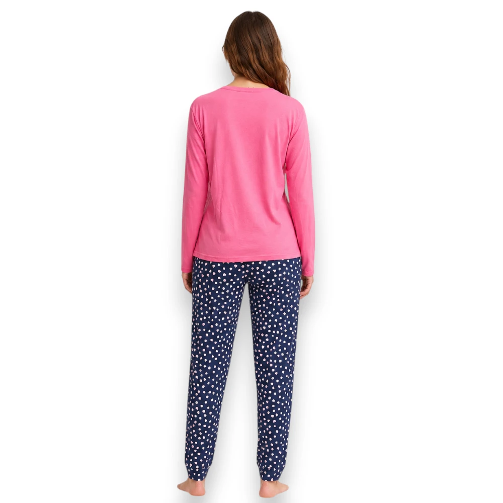 Pijama Manga Larga Con Pantalón Mujer Lazy Lola 3435 - Image 4