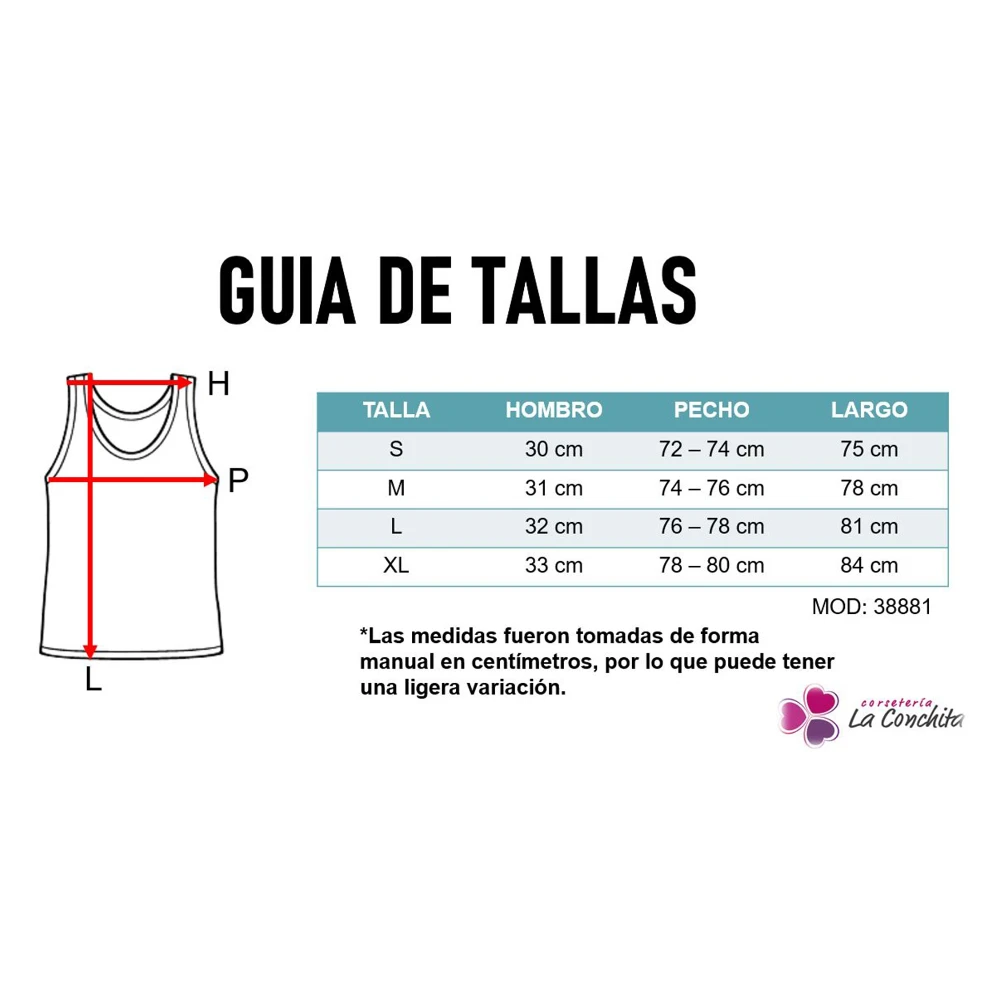 Guía de tallas