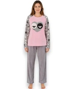 pijama-polar-suave-manga-larga-y-pantalon-intime-mujer-3990