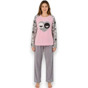 pijama-polar-suave-manga-larga-y-pantalon-intime-mujer-3990