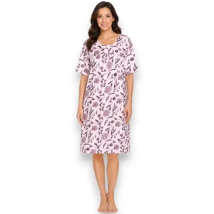pijama-bata-camison-polar-manga-corta-dama-intime-40540