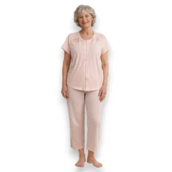 pijama-abierta-algodon-manga-corta-pantalon-debora-4110-dama