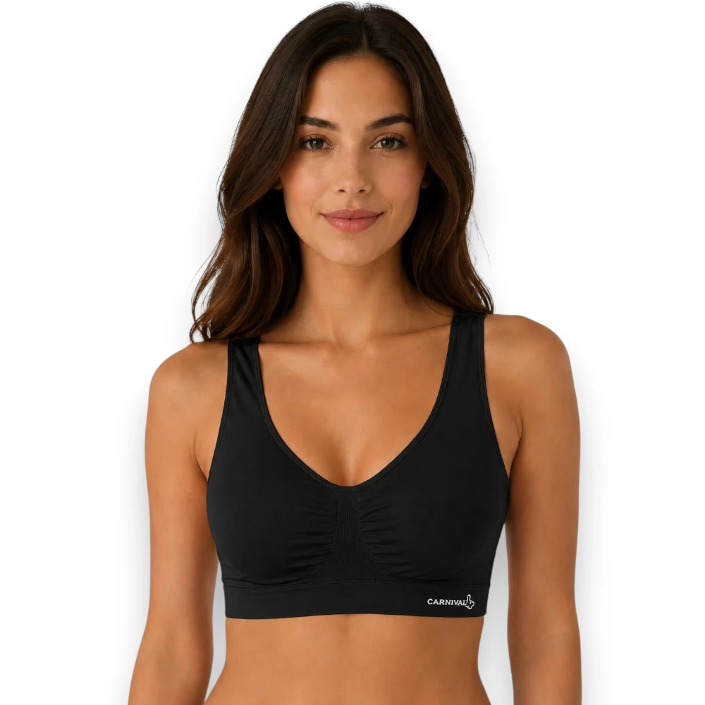 Bra Top Deportivo Con Almohadillas Removibles Carnival 4995 - Image 2