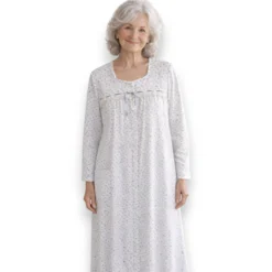 pijama-bata-manga-larga-botones-algodon-mujer-intime-50534