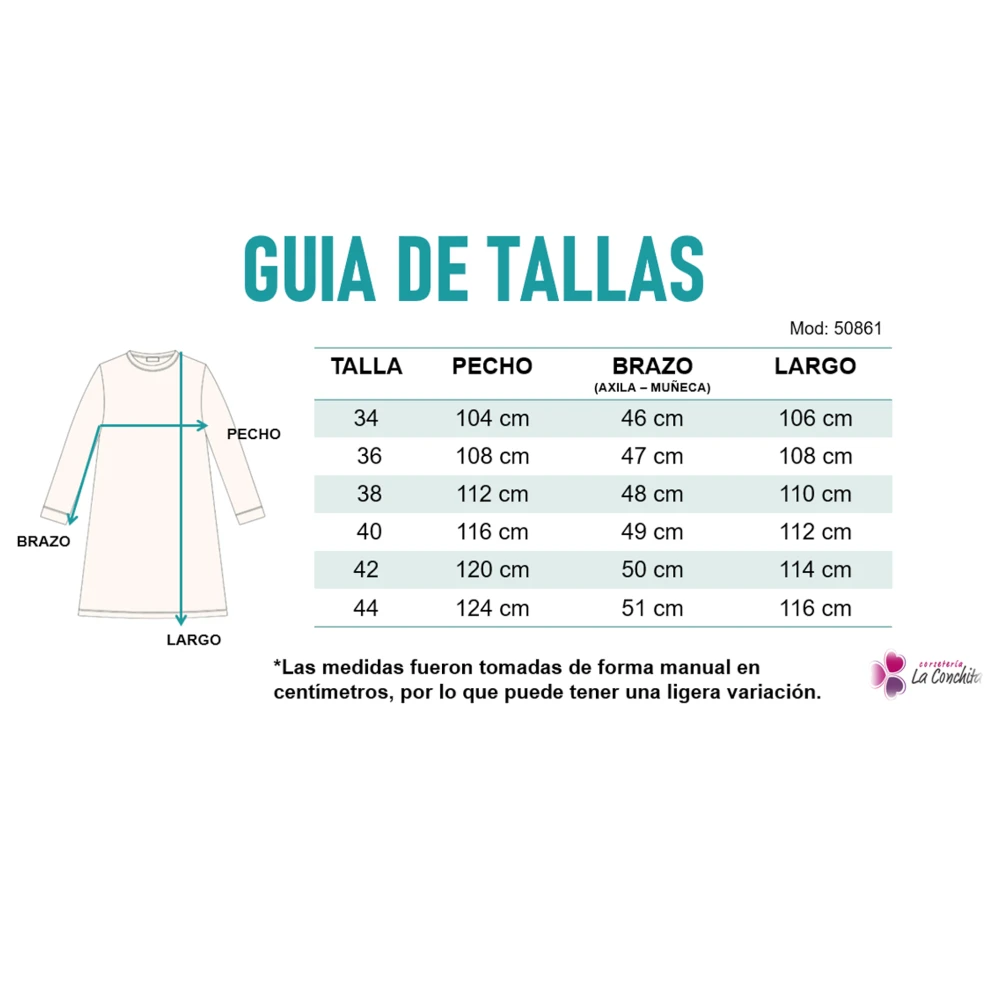Guía de tallas