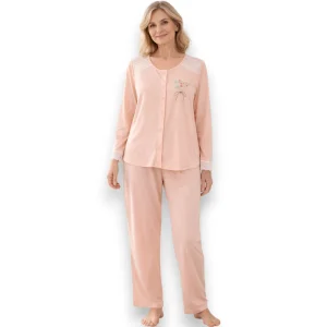 pijama-algodon-manga-larga-y-pantalon-deborah-5200-mujer