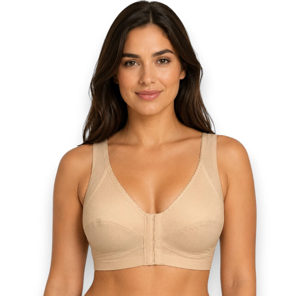 Bra Peto Corto Soporte Espalda Broches Al Frente Satre 5510 - Image 4