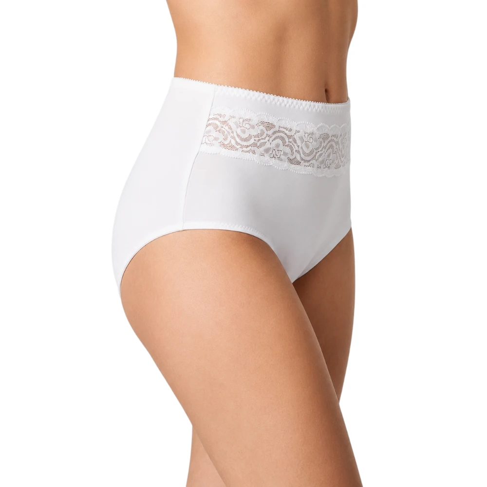 Panty Completa Encaje En Cintura Microfibra Bras Jade 5800 - Imagen 3