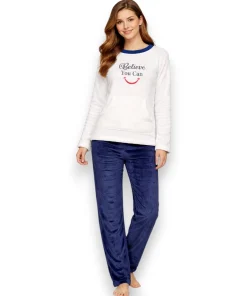 pijama-flannel-pantalon-polar-manga-larga-mujer-58211
